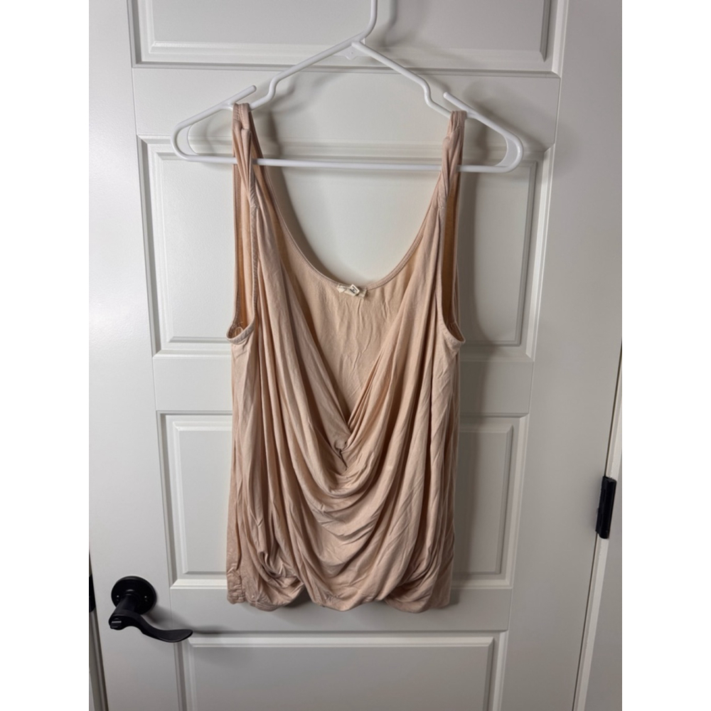 Women's P.O.L Tank Top Size L Peach